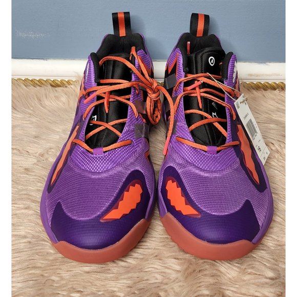 NIB ADIDAS EXHIBIT A BASKETBALL SNEAKERS-M13.5 - Picture 2 of 10